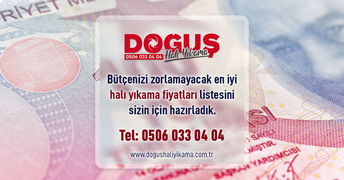 Çatalca Halı Yıkama Fiyatları